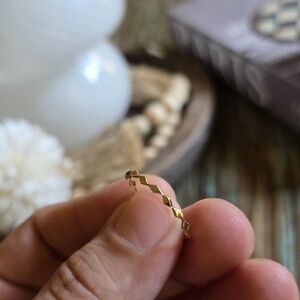 14k Gold Petite Dainty Ring